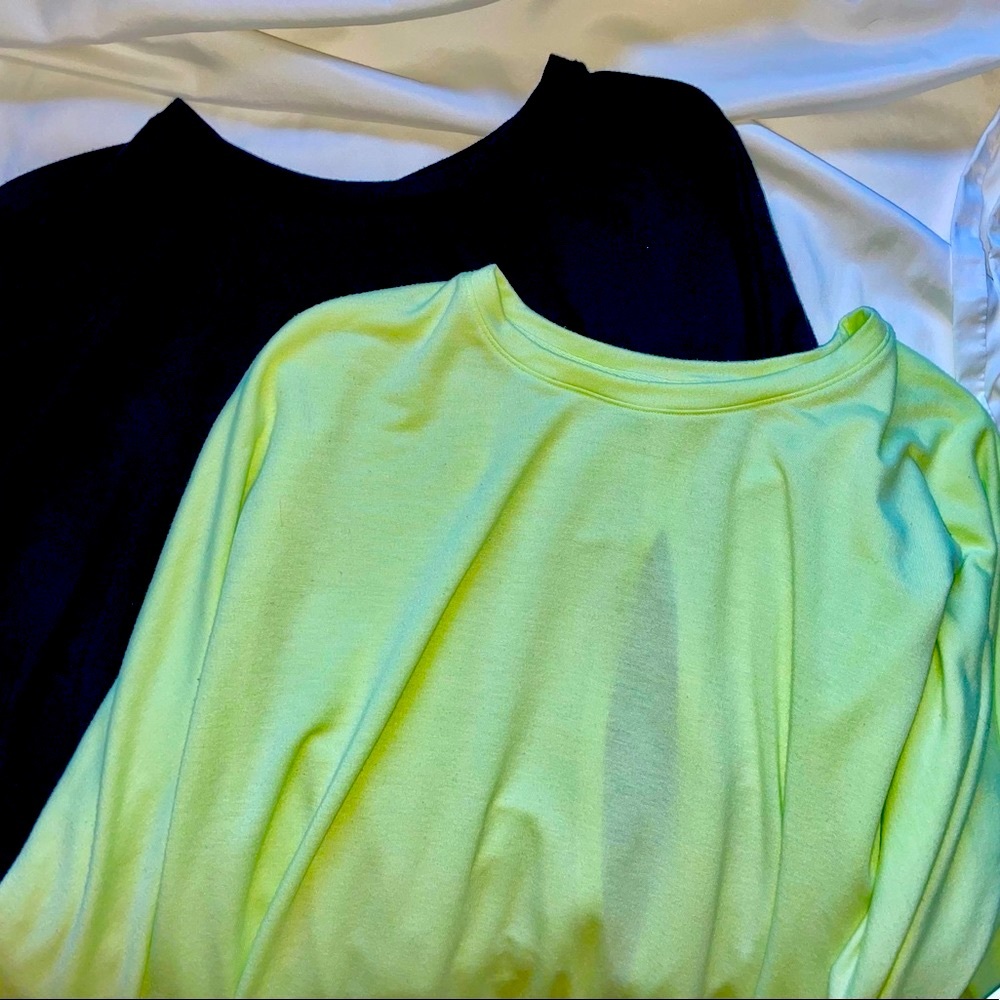 Victoria Secret open back bottom twist yoga sweatshirts